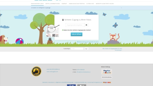 Fotograf – Kindergarten und Schule in Wien 3